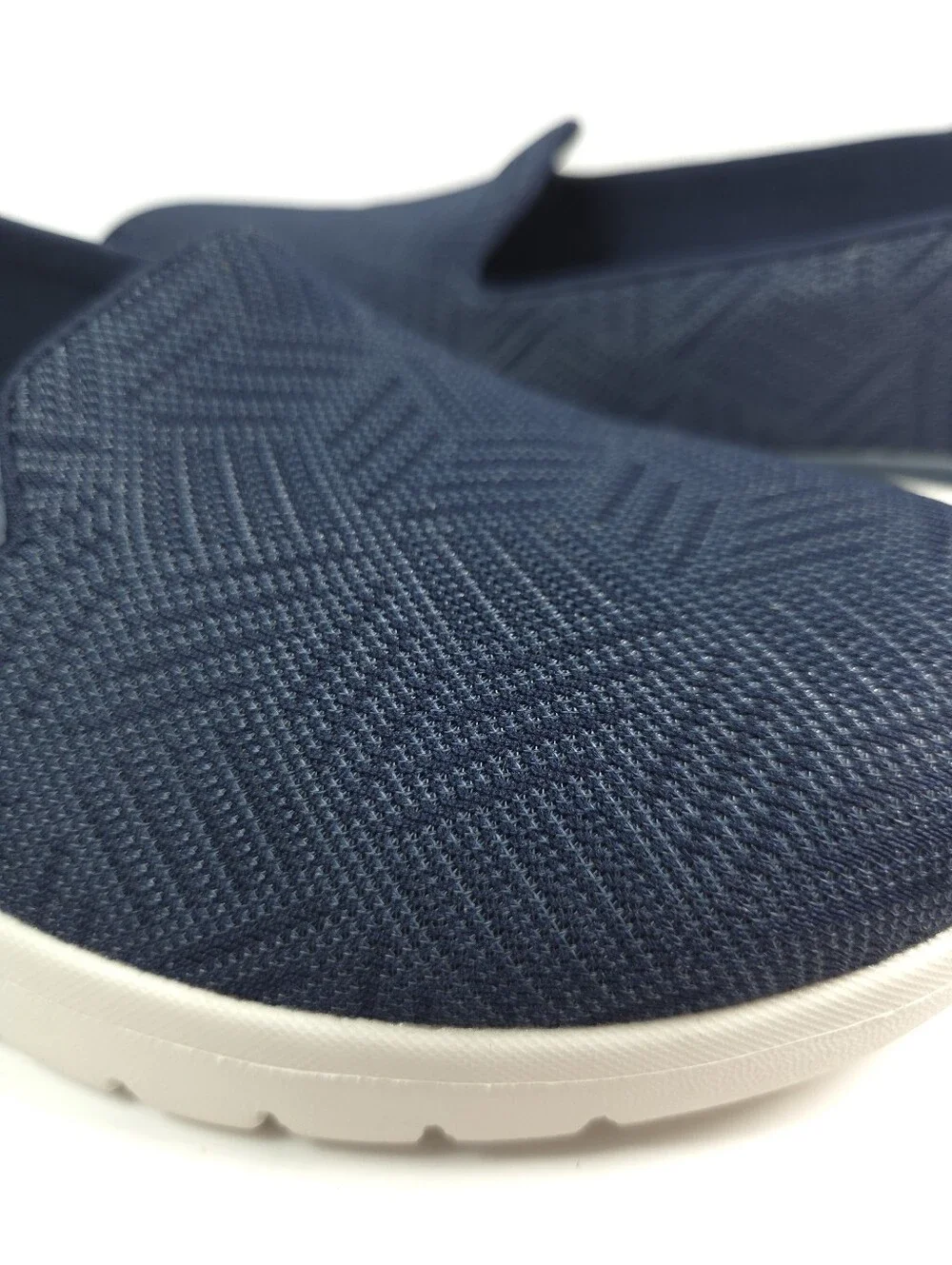 Skechers Slip‑ins On‑the‑GO Flex Astonish Navy Hands‑Free Walking Shoes Sz 8